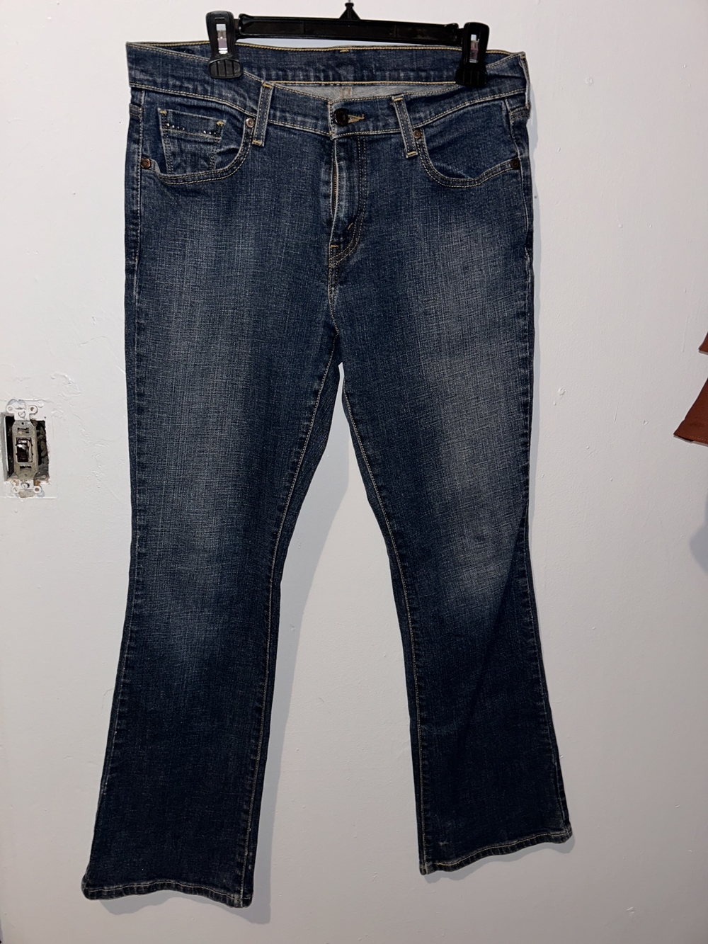 Levi's Women's Bootcut Jeans - Dark Blue Wash